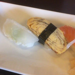 Sushi Daininguai - イカとタマゴ