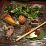 MILLE FIORI - 前菜の盛り合わせ