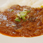 ブラウニー - 牛すじカレーごはん(別アングル)