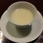 亀の井別荘 - 蕪のスープ