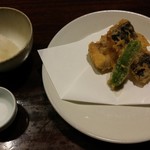 亀の井別荘 - 鰻の天麩羅
