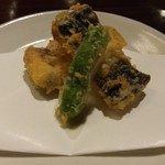 亀の井別荘 - 鰻の天麩羅