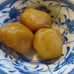 酒蔵 力 - お通しの玉こんにゃく