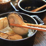 ＺＥＮ - 昼ZEN-かきとかぶらのくず煮（中に大きな牡蠣が3つありました）