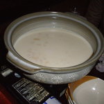 瑠璃庵 - しゃぶしゃぶ用の豆乳鍋
