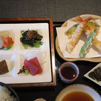 与太呂 本店 - 【ランチ】 てんぷら定食　\1000