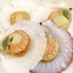 十八番 - 今日のお通し。帆立。