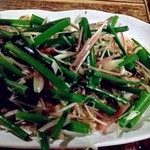 Yakitori Tori Ryouri Saitadou - 前菜（鶏皮、分葱、茗荷の和物）