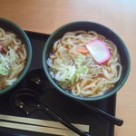 たかべん食堂 - 山菜うどん４８０円。