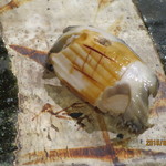 小判寿司 - 蒸しアワビ