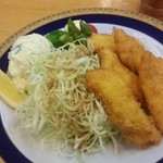 むさし庵 - イカフライ