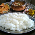 インド・ネパール料理 キーラン - Ｃセット・エビカレー