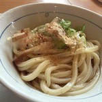 鶴丸饂飩本舗 - かけうどん（冷）