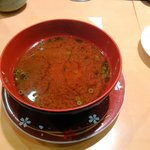 海転からと市場寿司 - 「ふく」の赤出汁