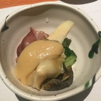 寿司 向月 笹島 - これが見た目以上に手が込んでいておいしかった