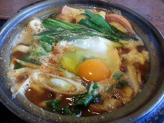 Koshikiteuchiudonsobadaruma - 地獄味噌煮込うどん