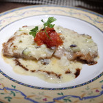 欧風バル・マザン - ポークソテー リヨネーズソース(980円)