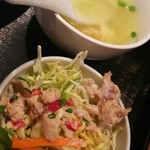 バンコクスパイス - 鶏肉のカレー炒めセット900円