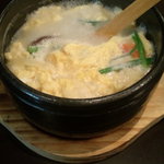 韓国家庭料理 唐辛子 - コラーゲンスープ