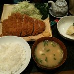 とんＱ - ロースカツ定食