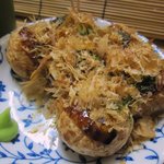 TAKOYAKI　ならから - 「たこ焼き 6個(\300)」のアップ。