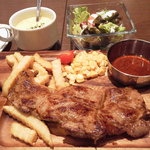 肉が旨いカフェ NICK STOCK - 