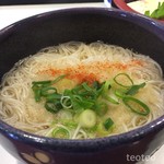 鮨処 さか井 - にゅーめんもたっぷりついてます