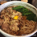 そば時司 - 肉そば大盛 1040円