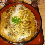 そば処 扇屋 - カツ重（セット）