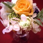 セルポワブル - テーブルのお花