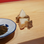 鮨 尚充 - 蒸あわび