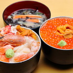 あぶや - 海鮮丼いろいろ