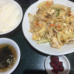 南京路 - ♪肉玉定食 ￥700