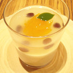 トラヤカフェ - ミルク葛ゼリー ゆず。