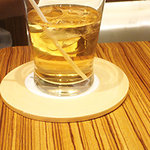 トラヤカフェ - アイス烏龍茶。