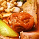 担担麺の掟を破る者 - 黄金の鰹出汁 南香梅と大葉と鶏（南香梅）