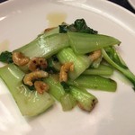 耕治 - チンゲン菜と干しエビの炒め物