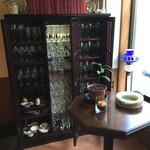 Shokusai Tomo - リーデルの品種別グラスやアンティックなグラスの棚