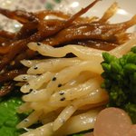 日の出 - 白魚紅梅煮