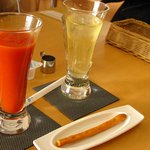 デリシャストマトファームカフェ - トマトジュース２種
