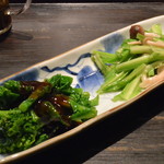 中国饗膳 粋廉 - 2017/04　季節の野菜　おまかせｺｰｽ(3,000円)