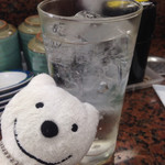 San wa - 焼酎水割り Shochu and Water at Sanwa, Misaki！♪☆(*^o^*)