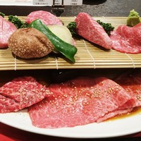 焼肉グレート 宇都宮駅前店 - プレミアム希少部位7点盛り 5,000円