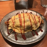 京風鉄板 はせ川 - はせ川風オムライス