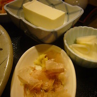 冨士屋本店 - 冷奴,削りたての鰹節