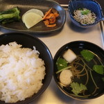 Sumibi Kurabu Sakana - ご飯セット
