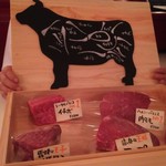 BEYOND B.B - ここから２品をチョイス。丁寧に説明してくれました。