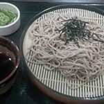 なか卯 小伝馬町店 - ざるそば(並)（山わさび添え）