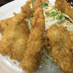 ごはん亭 - ♢ミックスフライ定食 780円