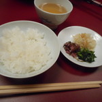 北むら - ごはんは固め